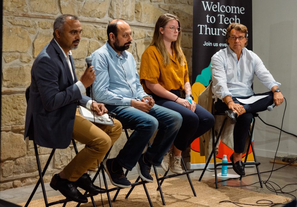 President DataSkillz on a Panel to Discuss Talent Gap in Emerging Technologies. (Calgary, Canada)